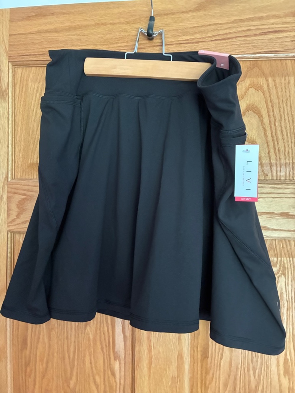 Active Black Athletic Skort